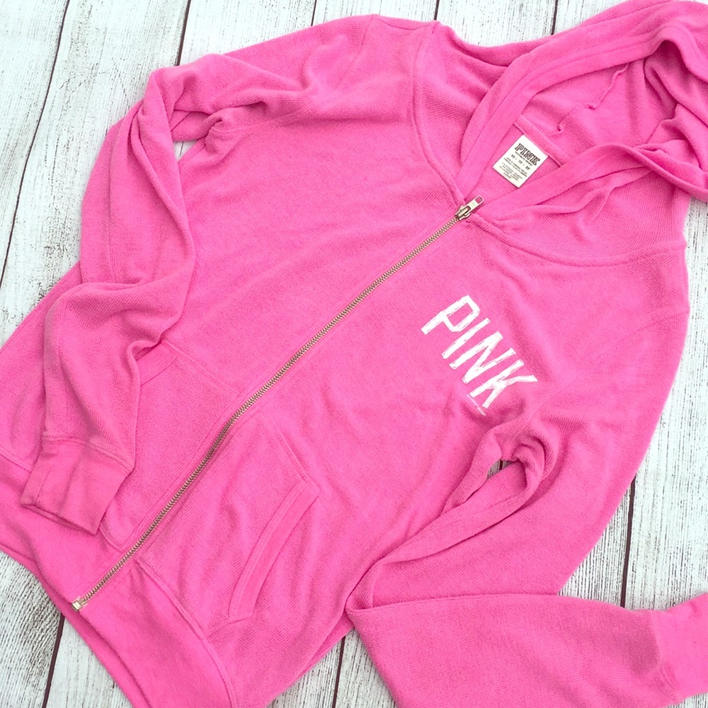 PINK Victoria's Secret zip-up hoodie